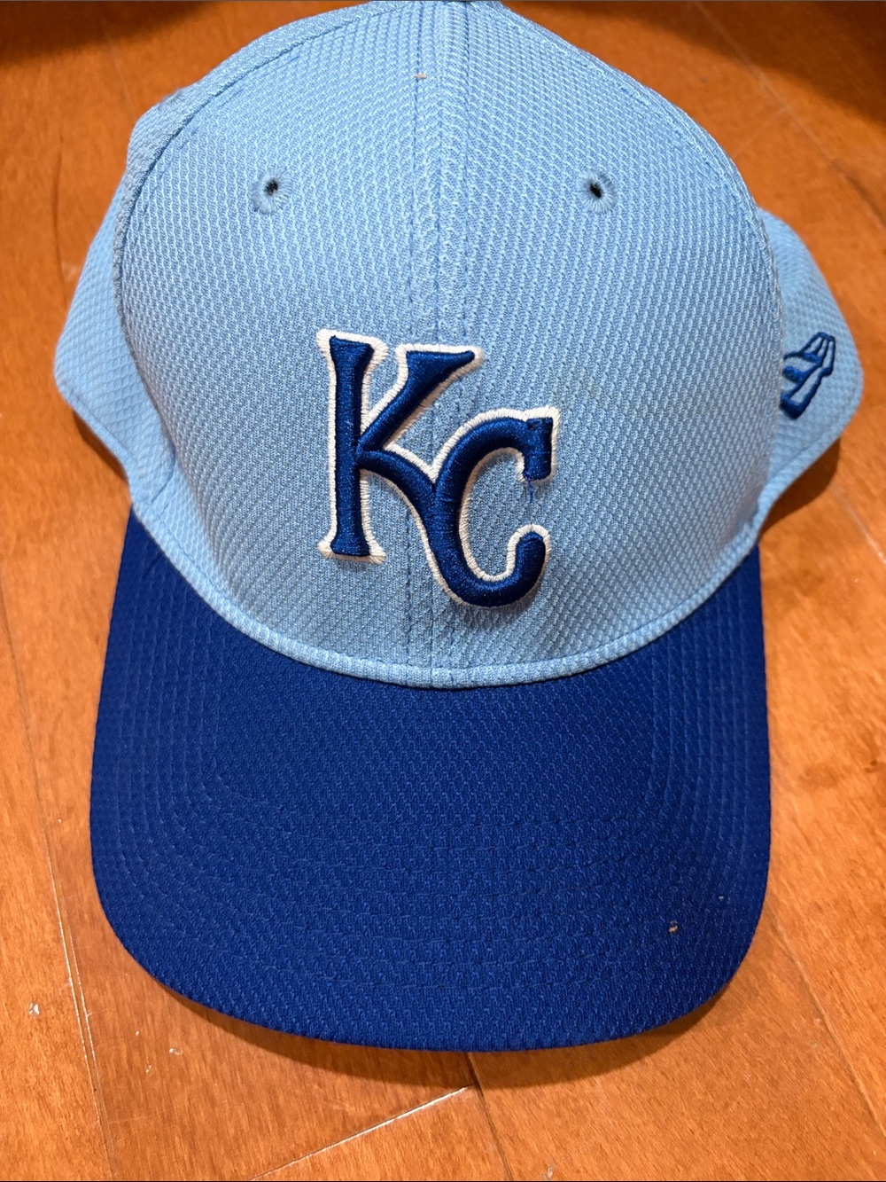 New Era Kids Light Blue & Royal Blue KC Baseball Cap